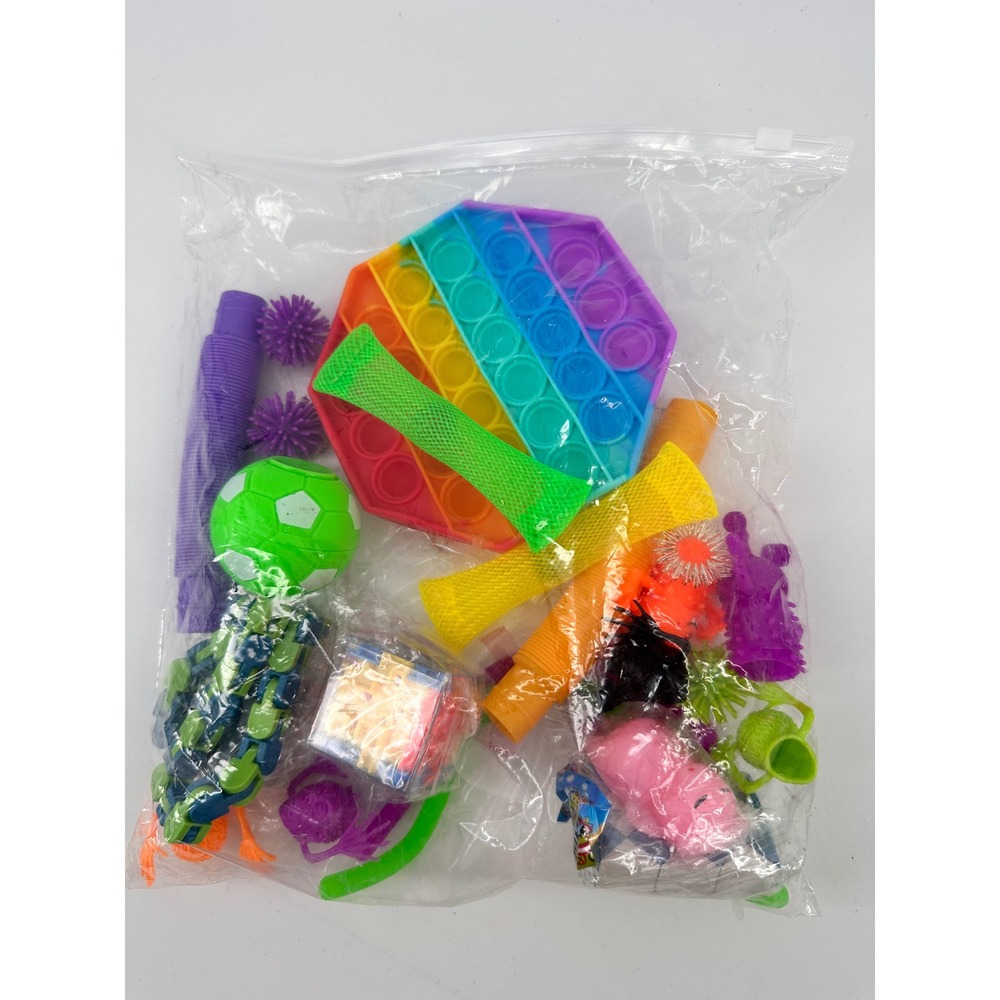 Fidget Toys Set Sensory Bundle Pop Tubes Stress Balls Gifts Kids‎ Party Favors